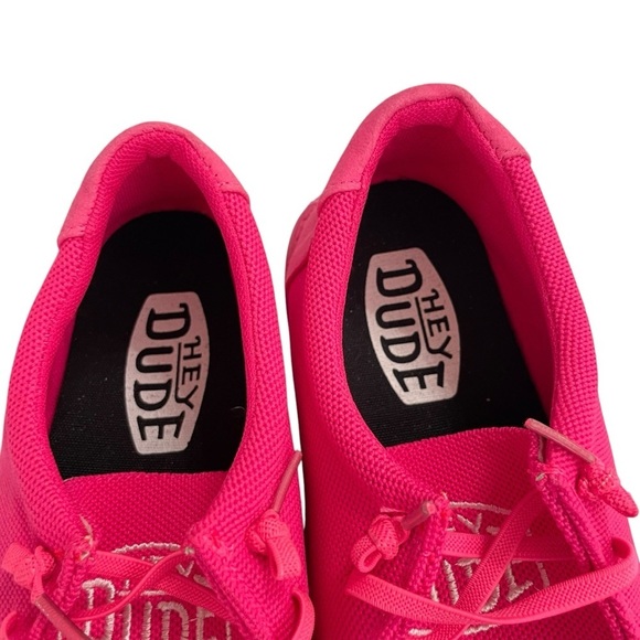 Inspired Hot pink Hey dude dubs size 9 - Picture 7 of 13